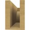 Ekena Millwork 4in. W x 6in. H x 16in. L Yorktown Woodgrain TimberThane Rafter Tail, Primed Tan RFTUR04X06X16YORRCPR - alternate 4